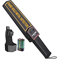 UNIROI Detector de Escáner de Metal Portátil con Batería de 9V y Funda de Cinturón- Sensibilidad Ajustable- Detector de…